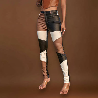 Zafira - Színes blokkokkal díszített nadrág