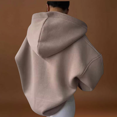 Cseresznye - Elegáns kapucnis pulóver