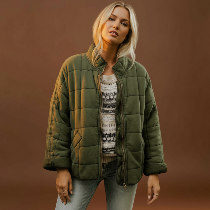 Juditka - Átmeneti Bélelt Kabát