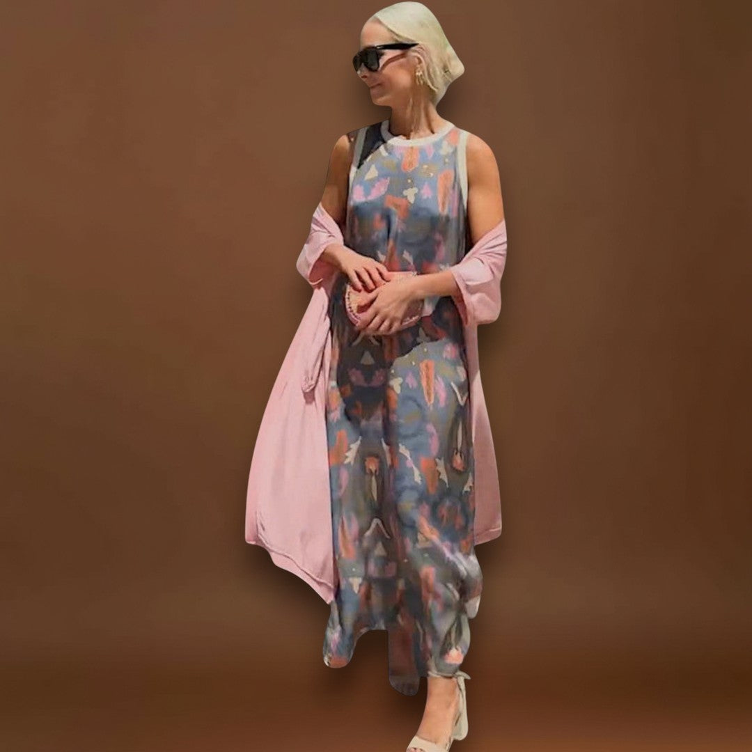 Violetta – Maxi ruha illő kardigánnal