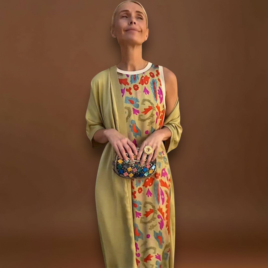 Violetta – Maxi ruha illő kardigánnal