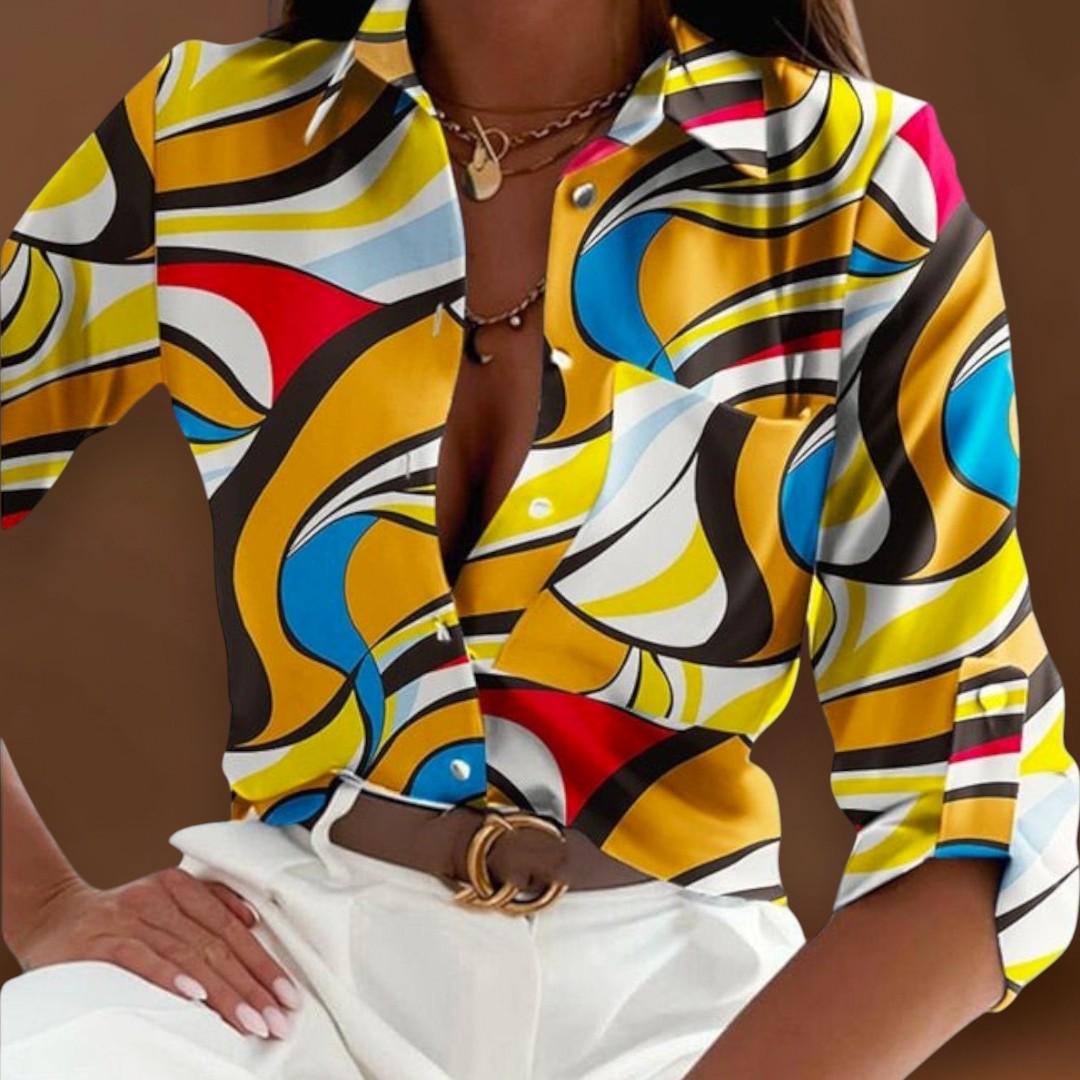 Hajnal - Klasszikus galléros blúz