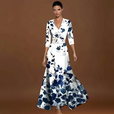 Bíborka - Elegáns ujjú női ruha